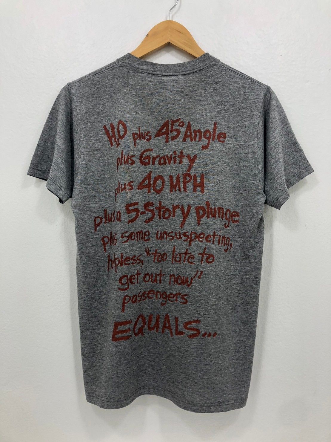 Disney × Vintage Vintage 90's Splash Mountain Disney Shirt wts01 Size US S / EU 44-46 / 1 - 4 Thumbnail