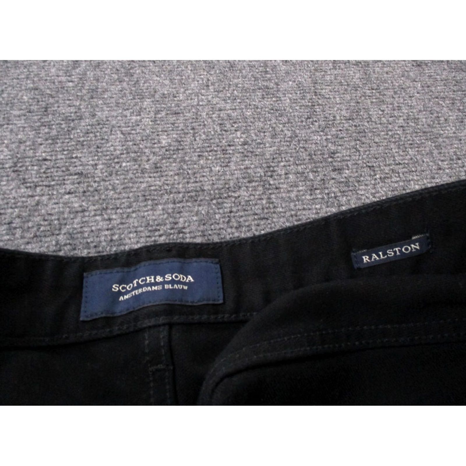 Scotch & Soda Scotch & Soda Jeans Men 29 x 32 Black Denim Ralston Straight Ams Blauw Favourite Jeans Size US 32 / EU 48 - 7 Thumbnail