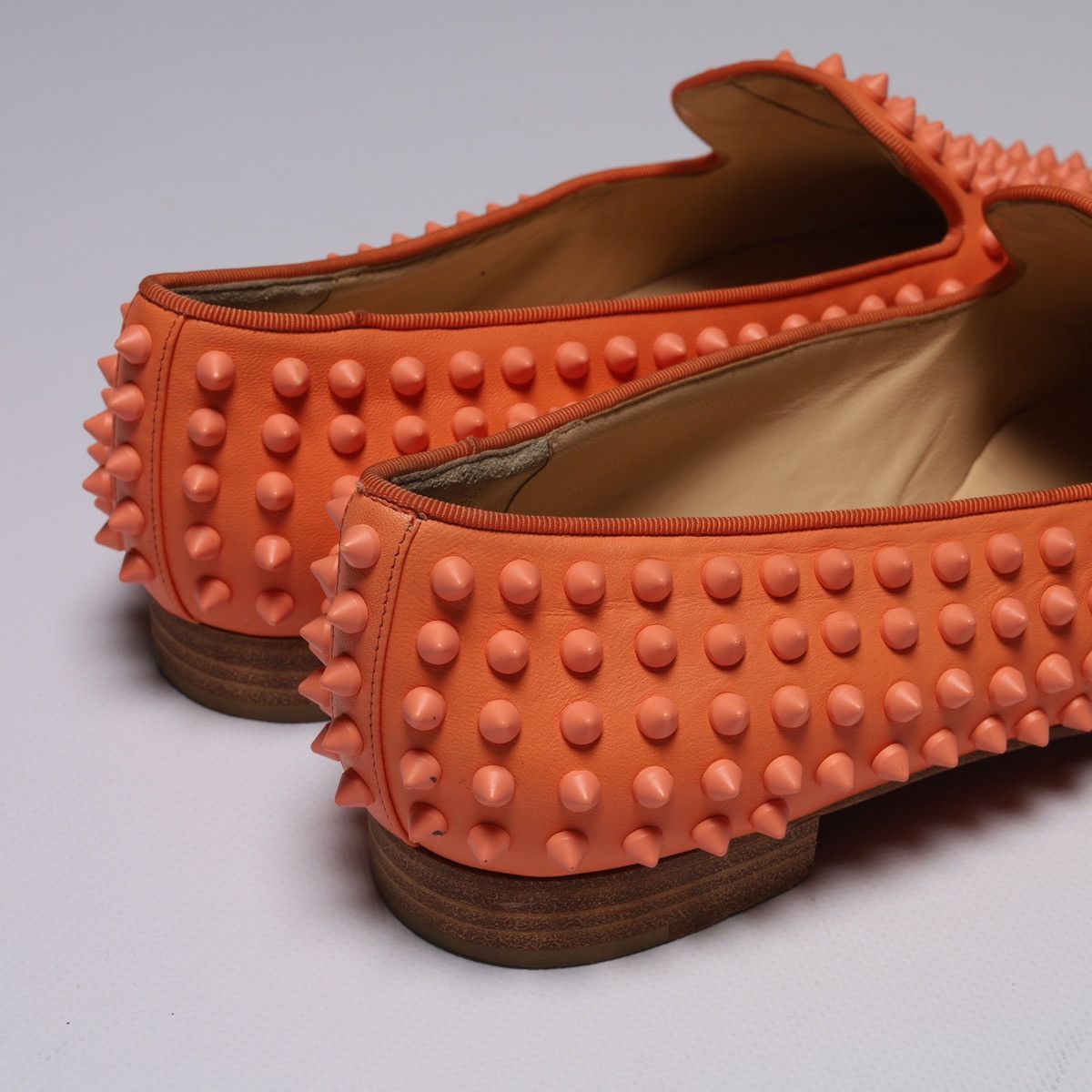 Christian Louboutin Christian Louboutin Spike Patent Loafers Shoes Size US 8 / EU 41 - 6 Thumbnail