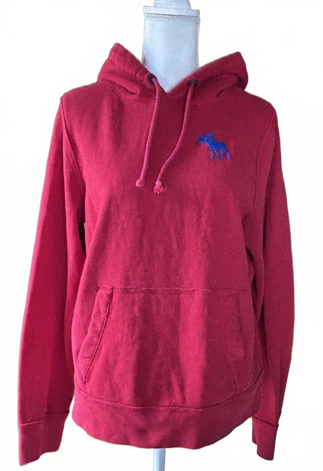 Abercrombie & Fitch VINTAGE 90's-Y2K Abercrombie & Fitch Hoodie Moose Sweatshirt Size US M / EU 48-50 / 2 - 1 Thumbnail