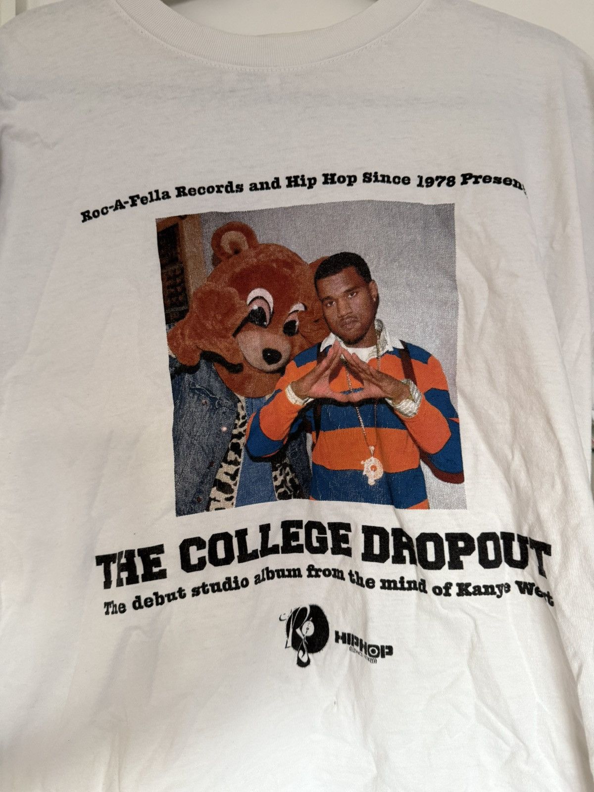 Kanye West College Dropout tee Size US L / EU 52-54 / 3 - 4 Thumbnail