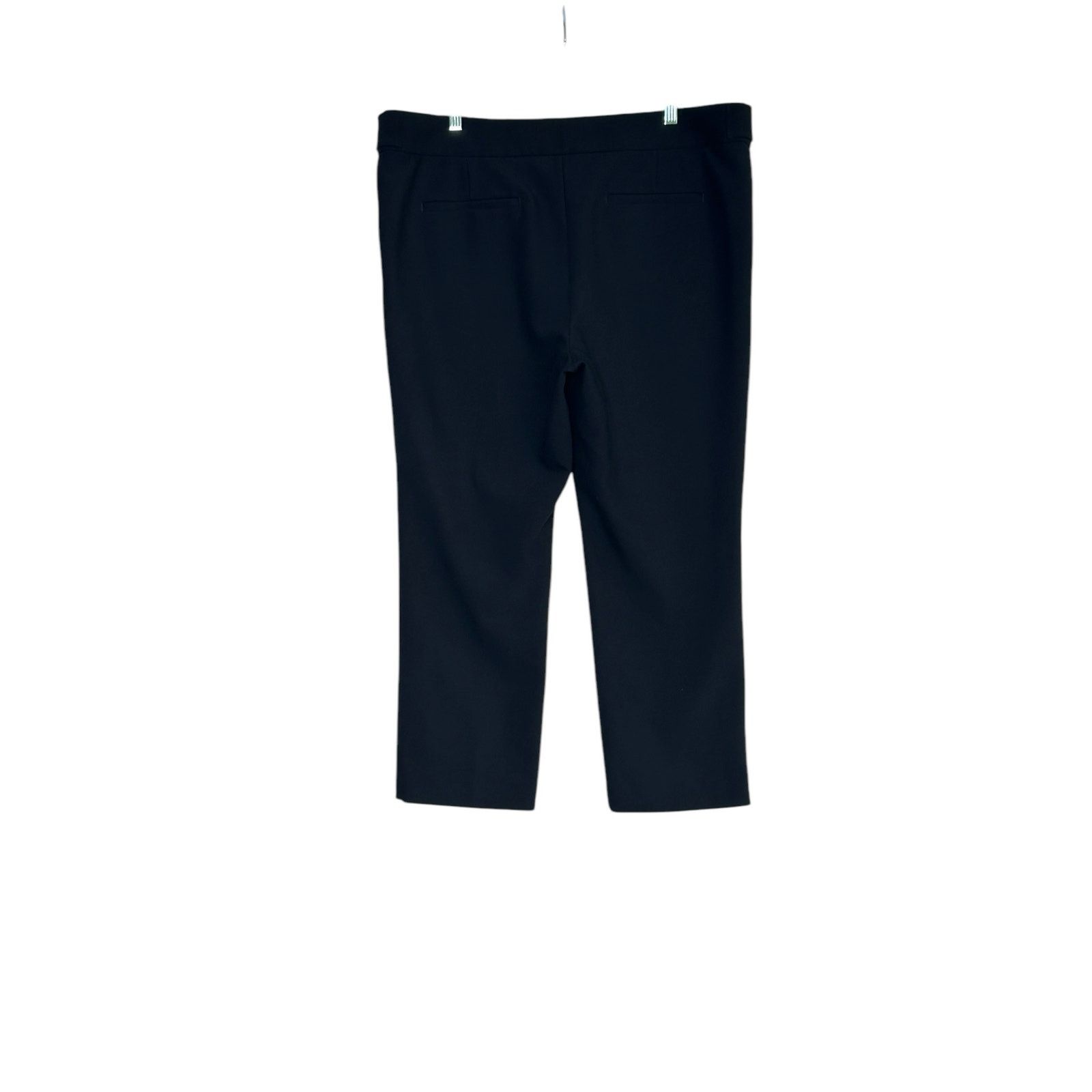 Loft LOFT blue Marissa navy blue dress trousers pants size 16P Size 40" / US 18 - 2 Thumbnail
