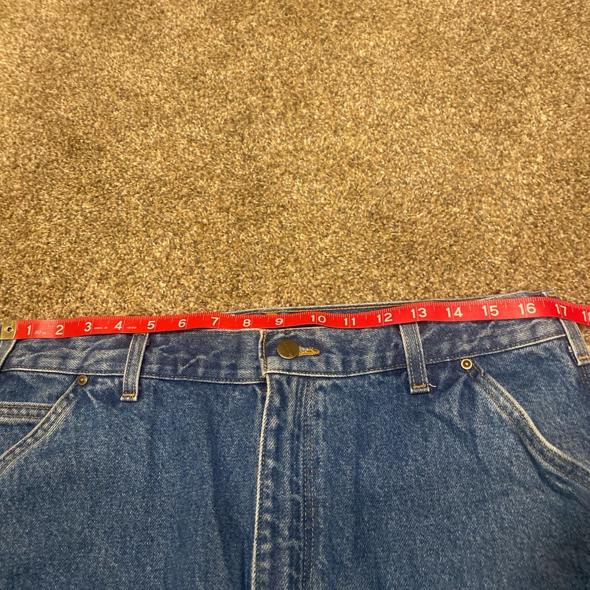 Carhartt Vintage Blue Carhartt Double Knee Panta Size US 36 / EU 52 - 4 Thumbnail