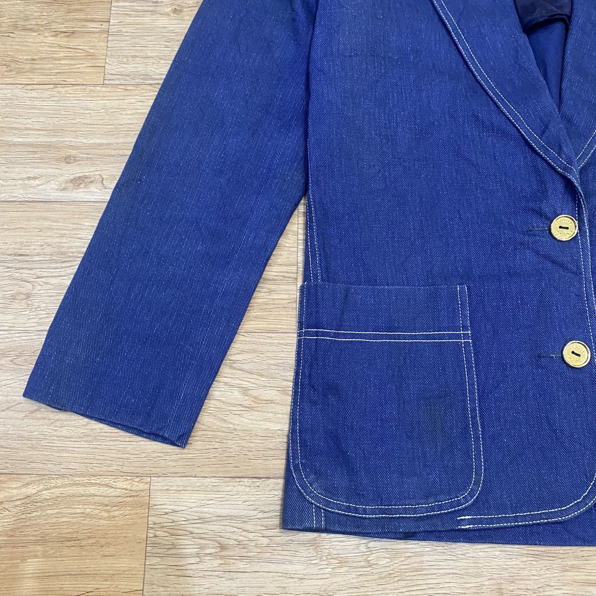 Celine 1990s Celine Blazers Denim Size M / US 6-8 / IT 42-44 - 5 Thumbnail