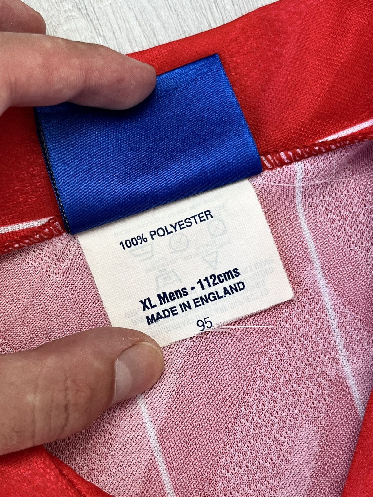 Umbro Vintage Nottingham Forest 1992 Home Retro Soccer Jersey 90s Size US XL / EU 56 / 4 - 9 Thumbnail