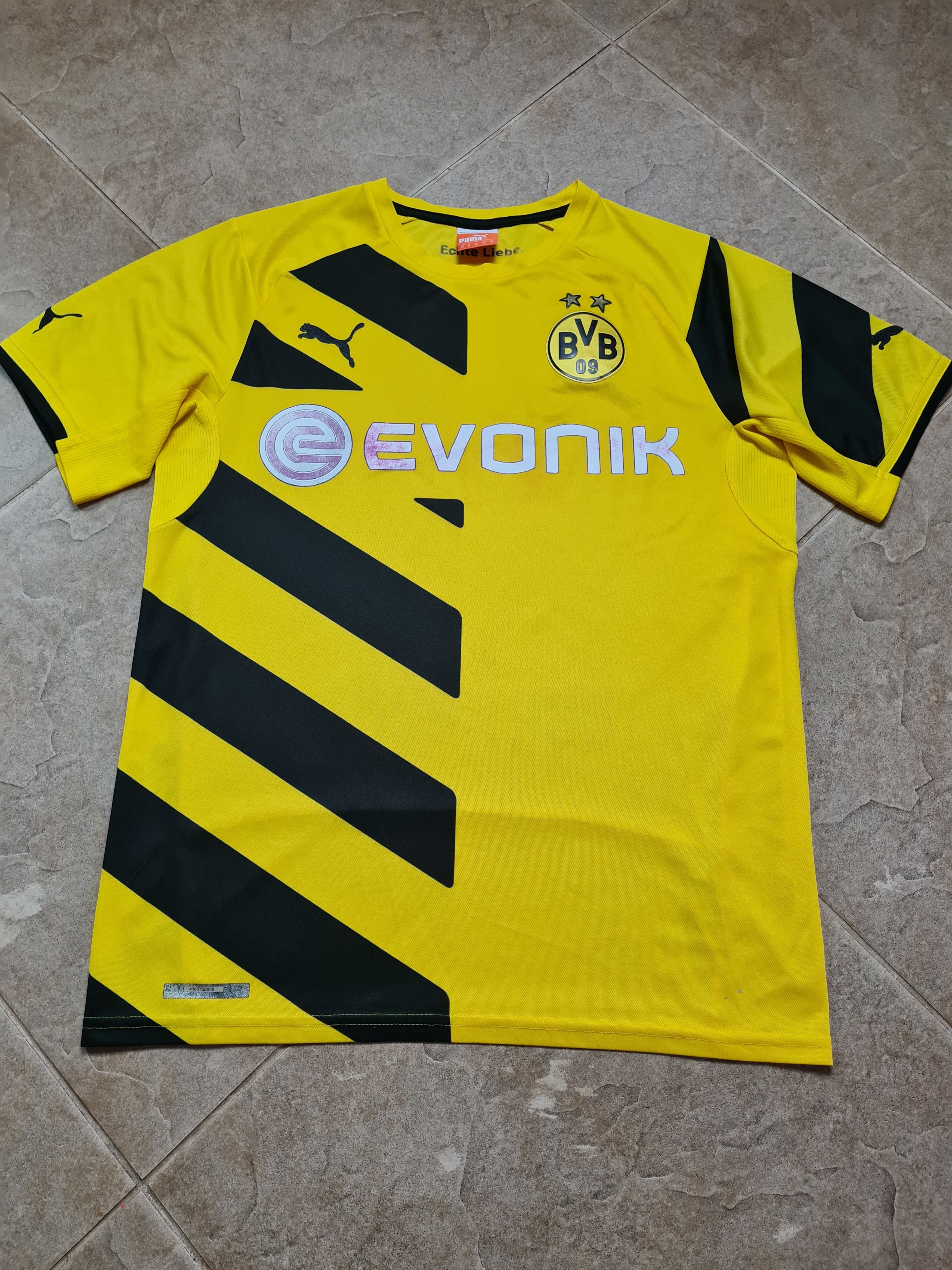 Puma Puma Borussia Dortmund BVB 2014-2015 Home Football Shirt Size US M / EU 48-50 / 2 - 3 Thumbnail