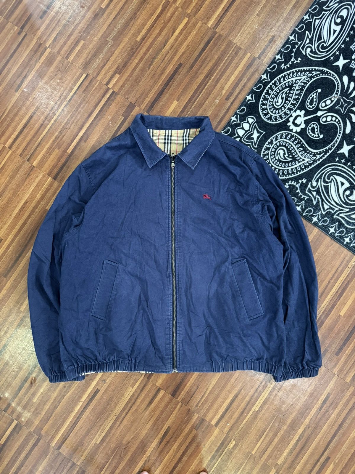 Burberry Vintage Burberry Reversible Jacket Size US L / EU 52-54 / 3 - 7 Thumbnail