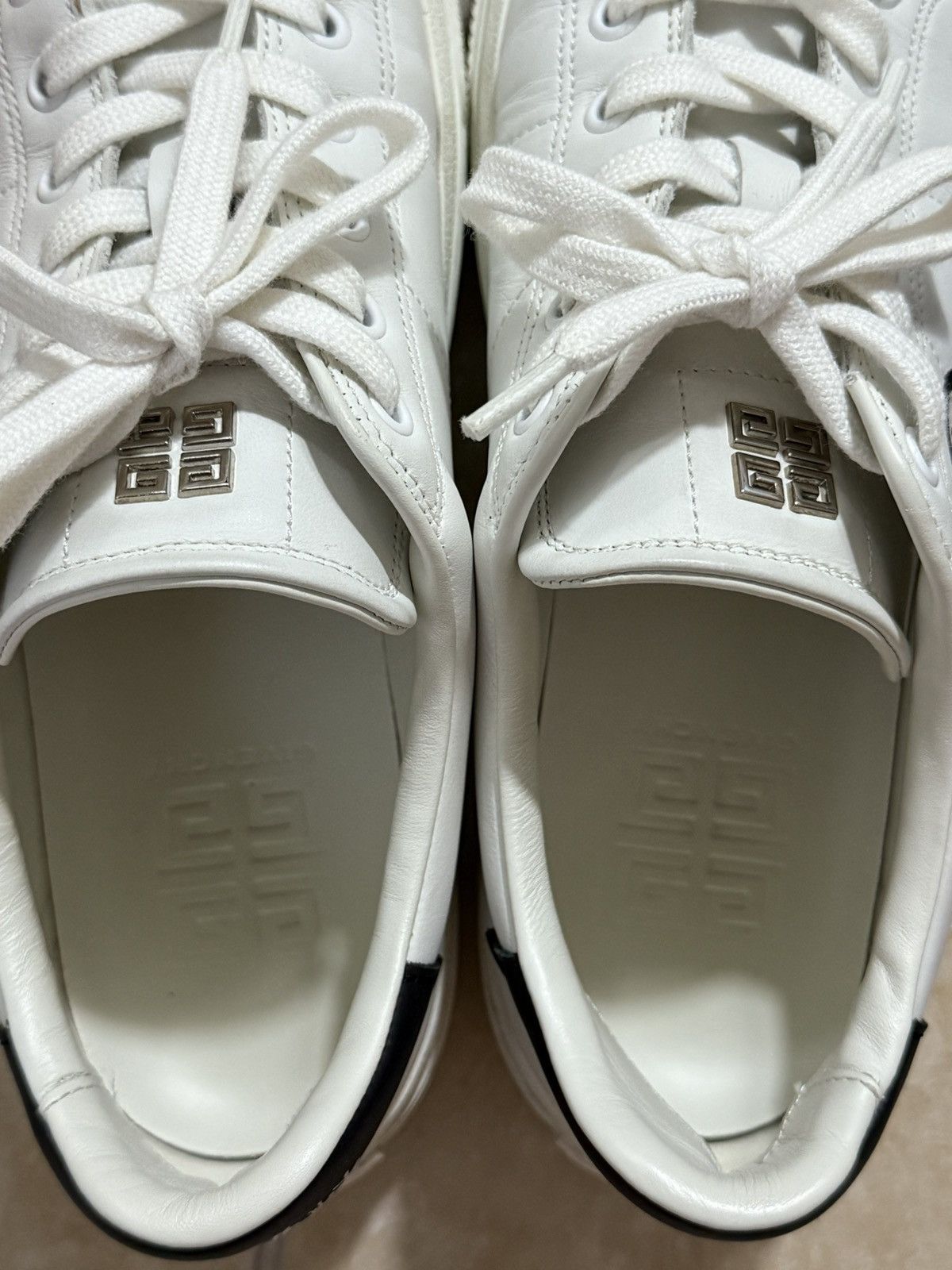 Chito × Givenchy Givenchy Chito Leather City Court Sneakers Size US 7 / EU 40 - 8 Thumbnail