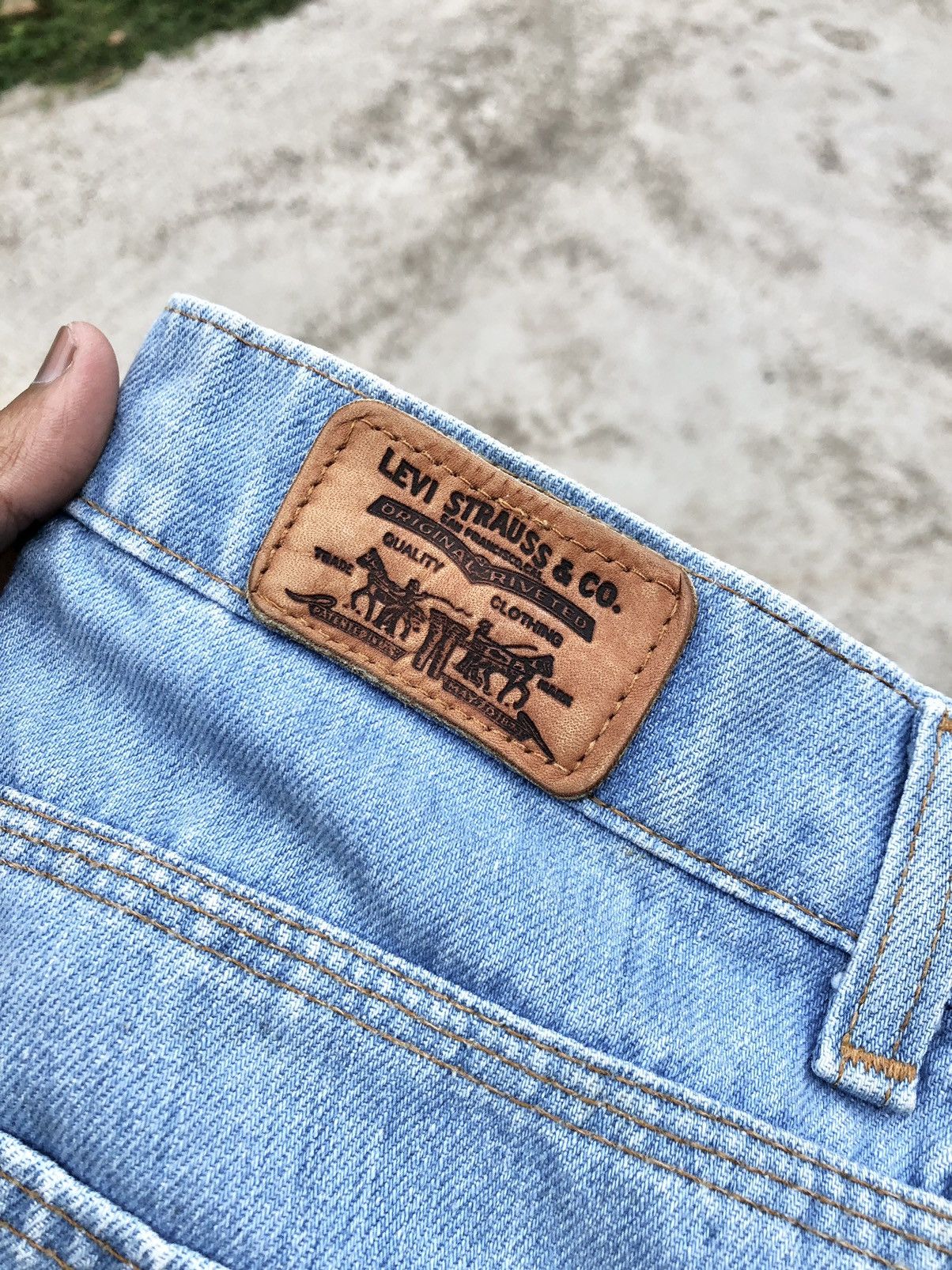 Levi's × Vintage FLARED 80s VINTAGE LEVIS Size US 26 / EU 42 - 3 Thumbnail