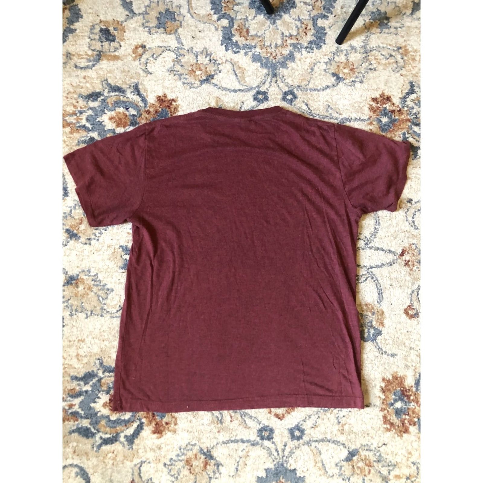 Vintage VINTAGE Homage Shirt Mens Large Maroon Support Your Local Coffee Shop Graphic Tee USA Size US L / EU 52-54 / 3 - 8 Thumbnail