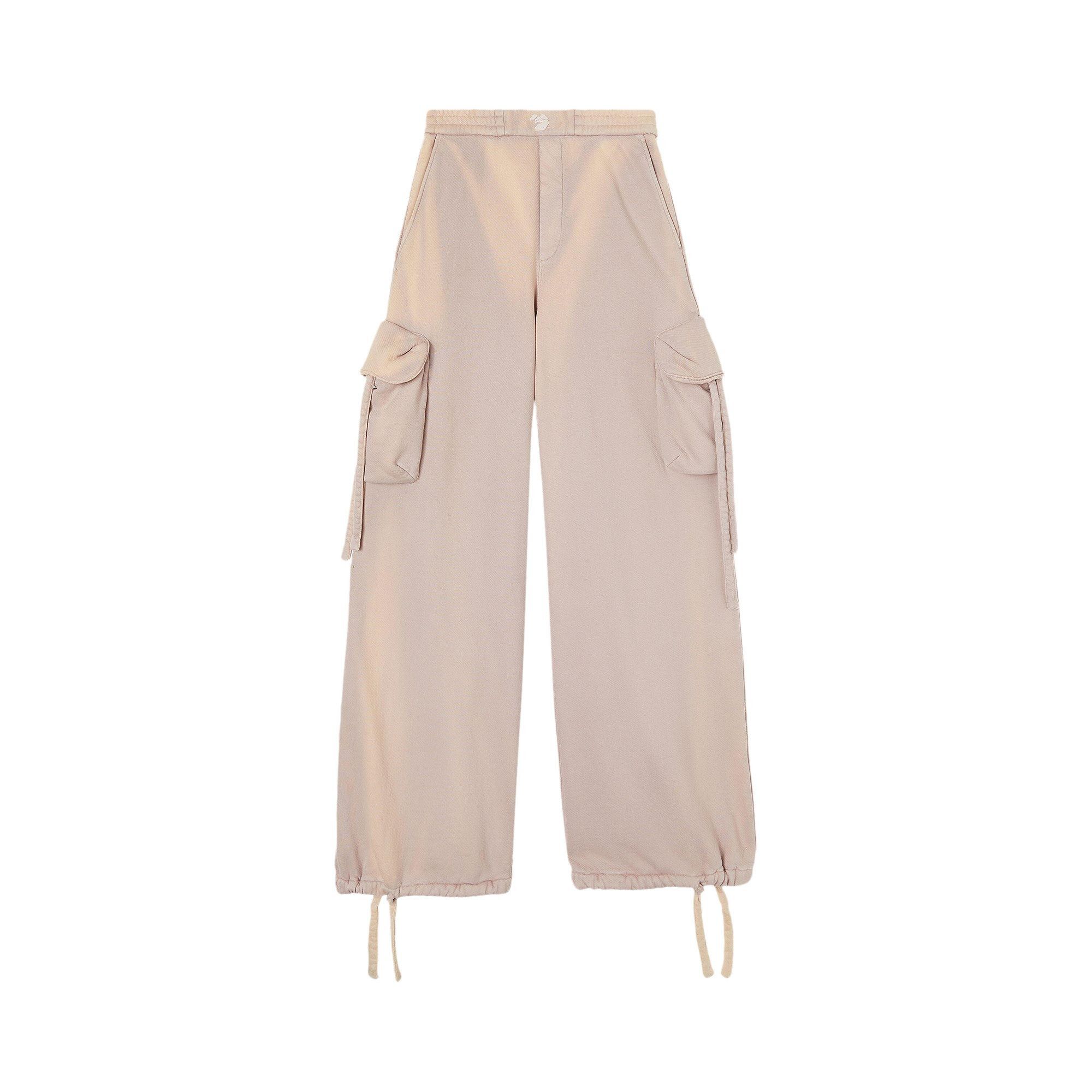 Off-White o1gr1nt1124 Laundry Cargo Trackpant in Nude Size 24" / US 00 / IT 34 - 1 Preview