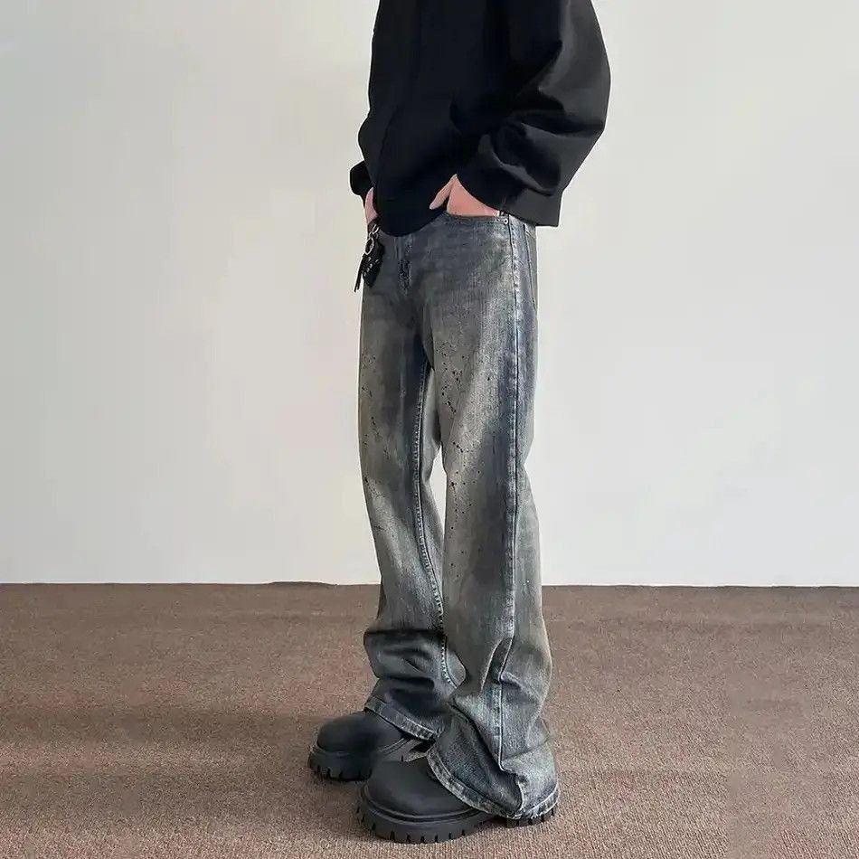 Japanese Brand Y2k Streetwear Casual Fashion Trousers Vintage Blue Designer Size US 32 / EU 48 - 2 Thumbnail