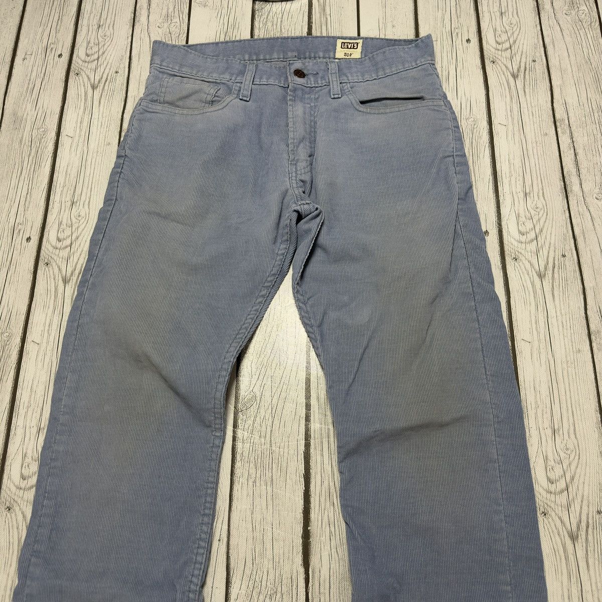 Levi's × Vintage Vintage Levi’s 514 White Tab corduroy pants Size US 32 / EU 48 - 3 Thumbnail