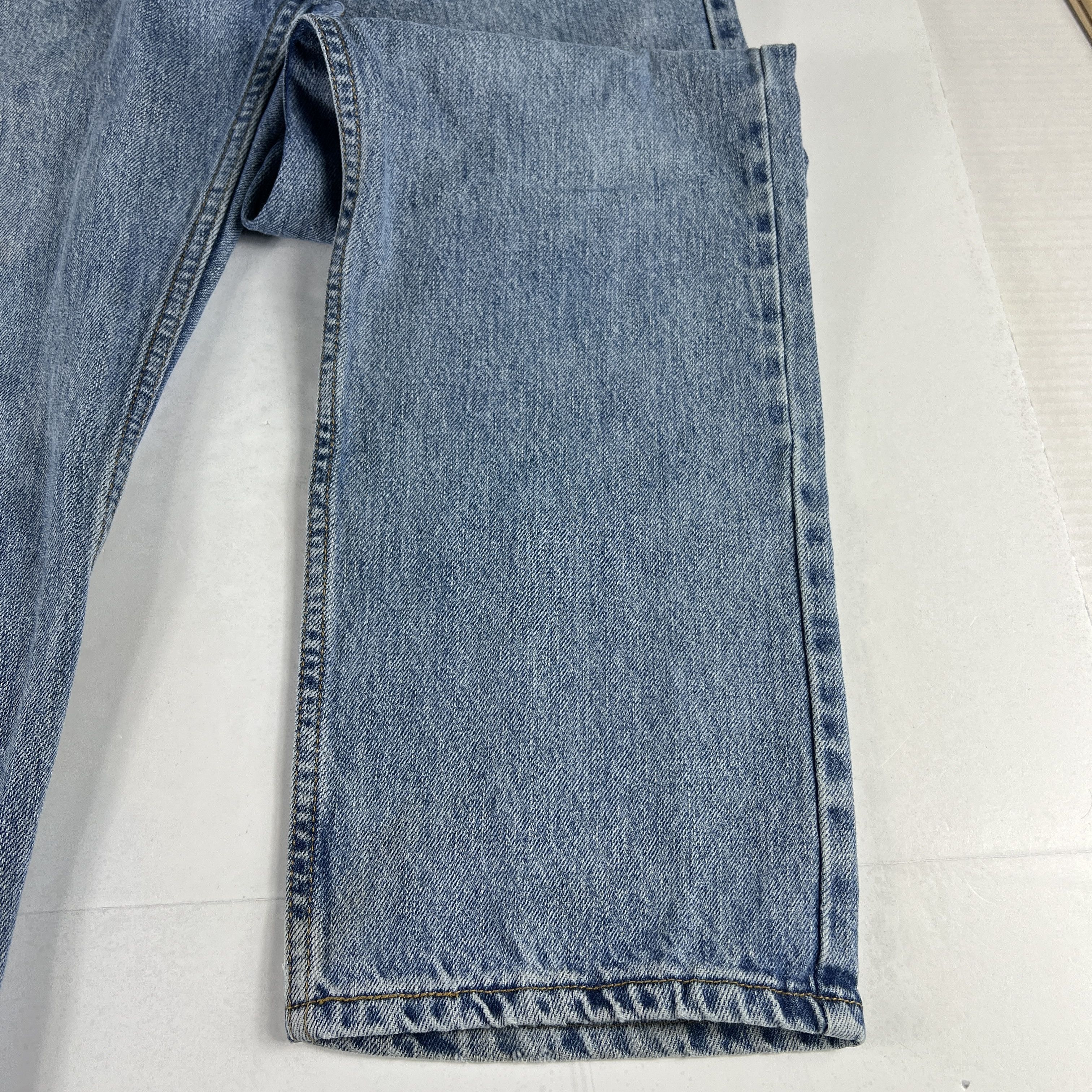 Levi's × Vintage Y2K Levi's Jeans 505 Straight Blue Faded Cotton Denim Size US 34 / EU 50 - 7 Thumbnail