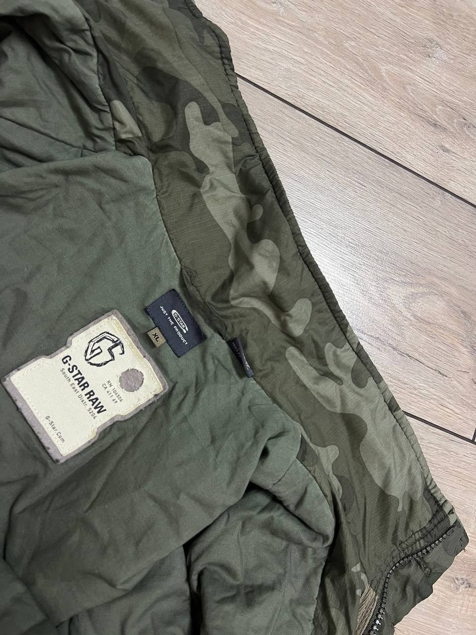 G-Star G-Star RAW Vintage Camo Military Khaki Insulated Jacket XL Size US XL / EU 56 / 4 - 7 Thumbnail