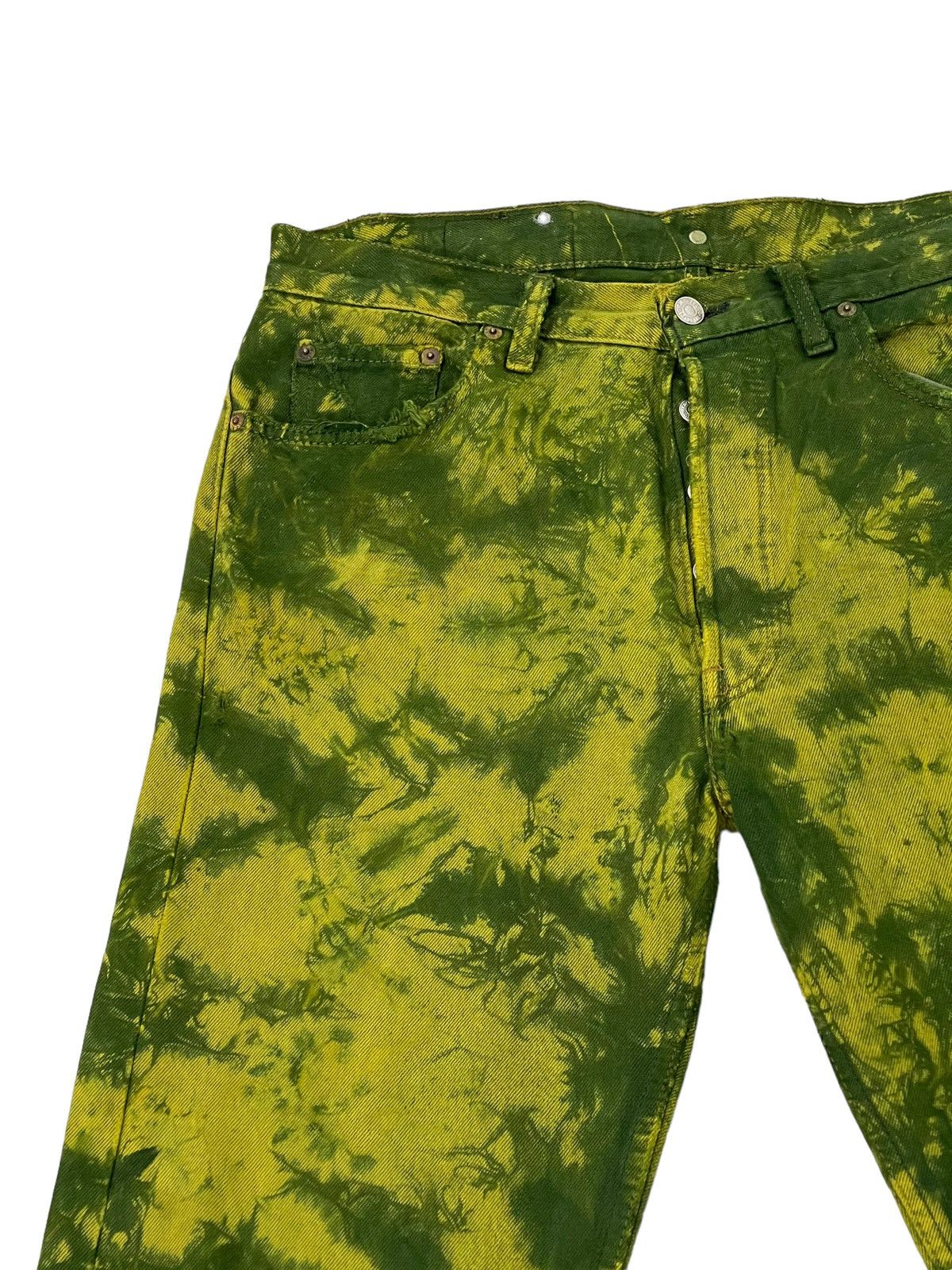 Levi's Made & Crafted Vtg 90s Levi’s 501xx USA Tie Dye Regular 7🟦7 Size US 34 / EU 50 - 7 Thumbnail
