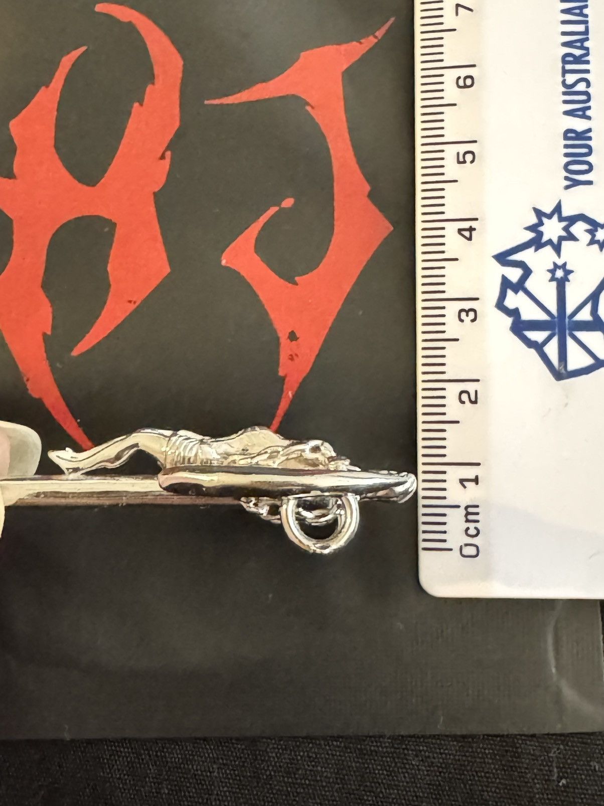 Other Hard Jewelry .925 Sterling Silver Pendant Gothic Crucifix Size ONE SIZE - 4 Thumbnail