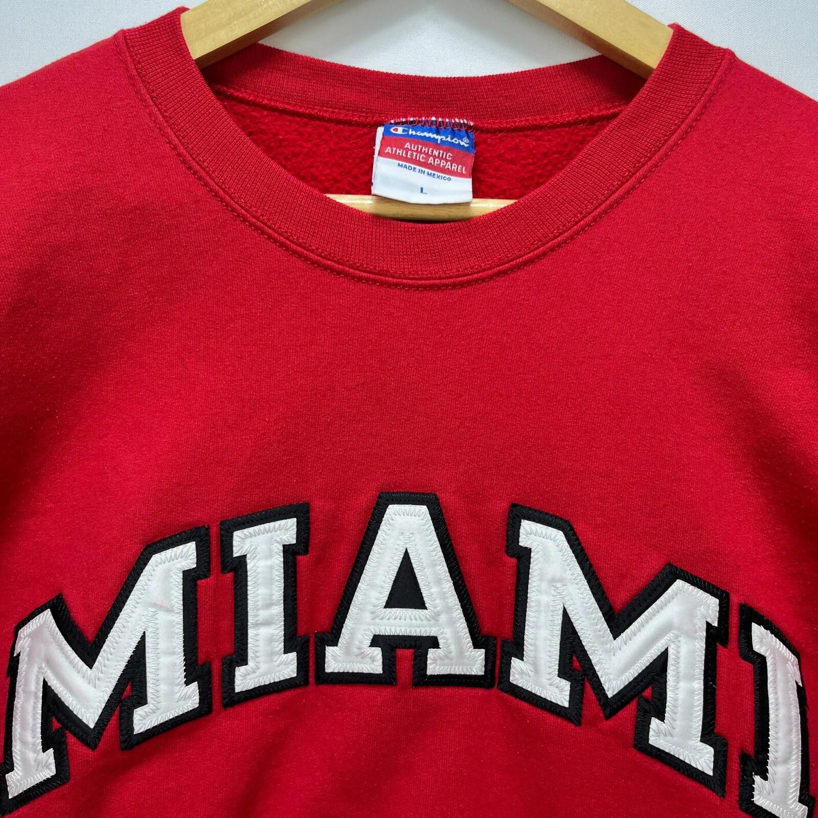 Champion Vintage Miami RedHawks Champion Sweatshirt Large Size US L / EU 52-54 / 3 - 5 Thumbnail