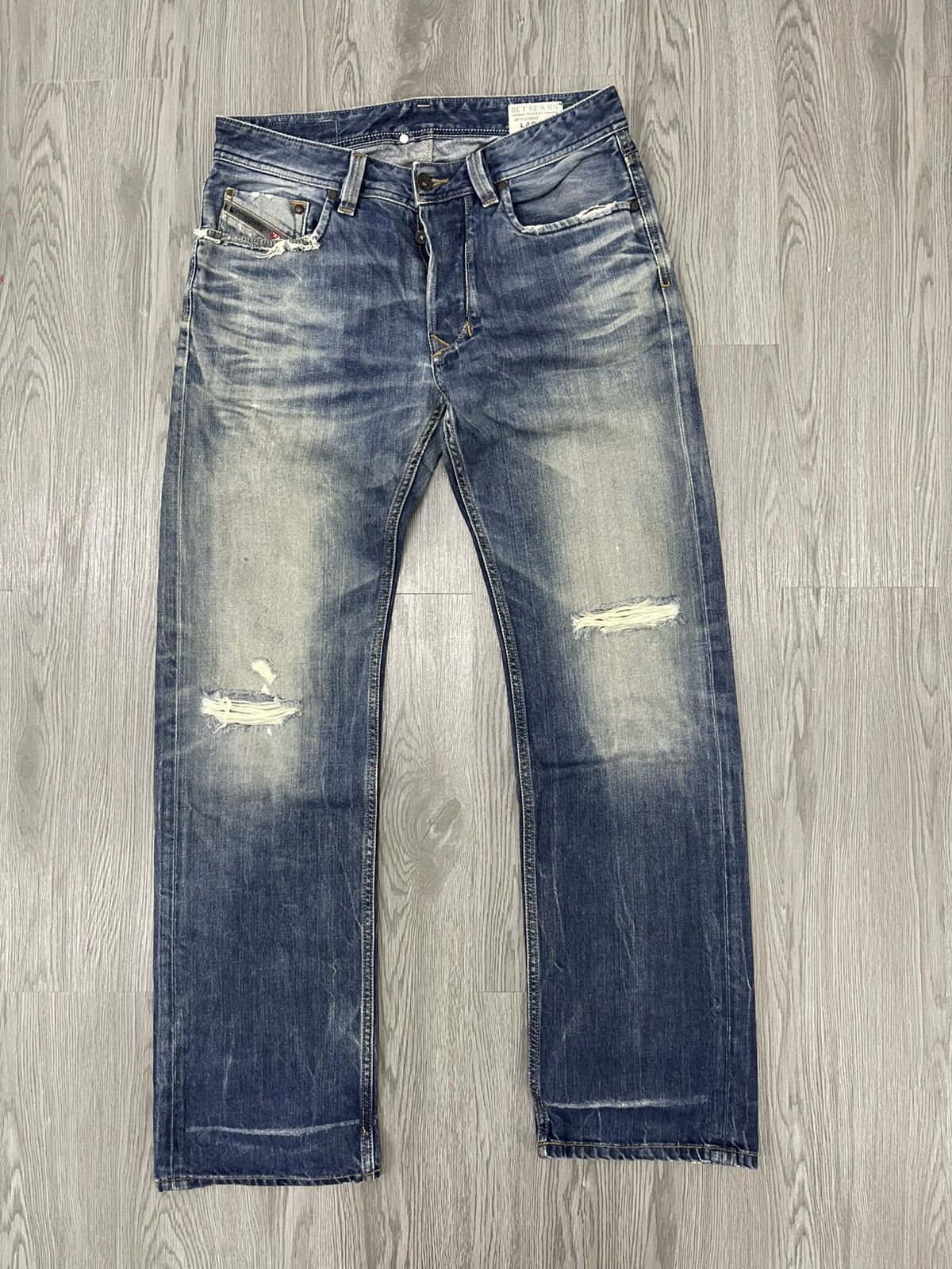 Diesel Diesel Larkee Regular Stright Denim Size US 30 / EU 46 - 2 Thumbnail
