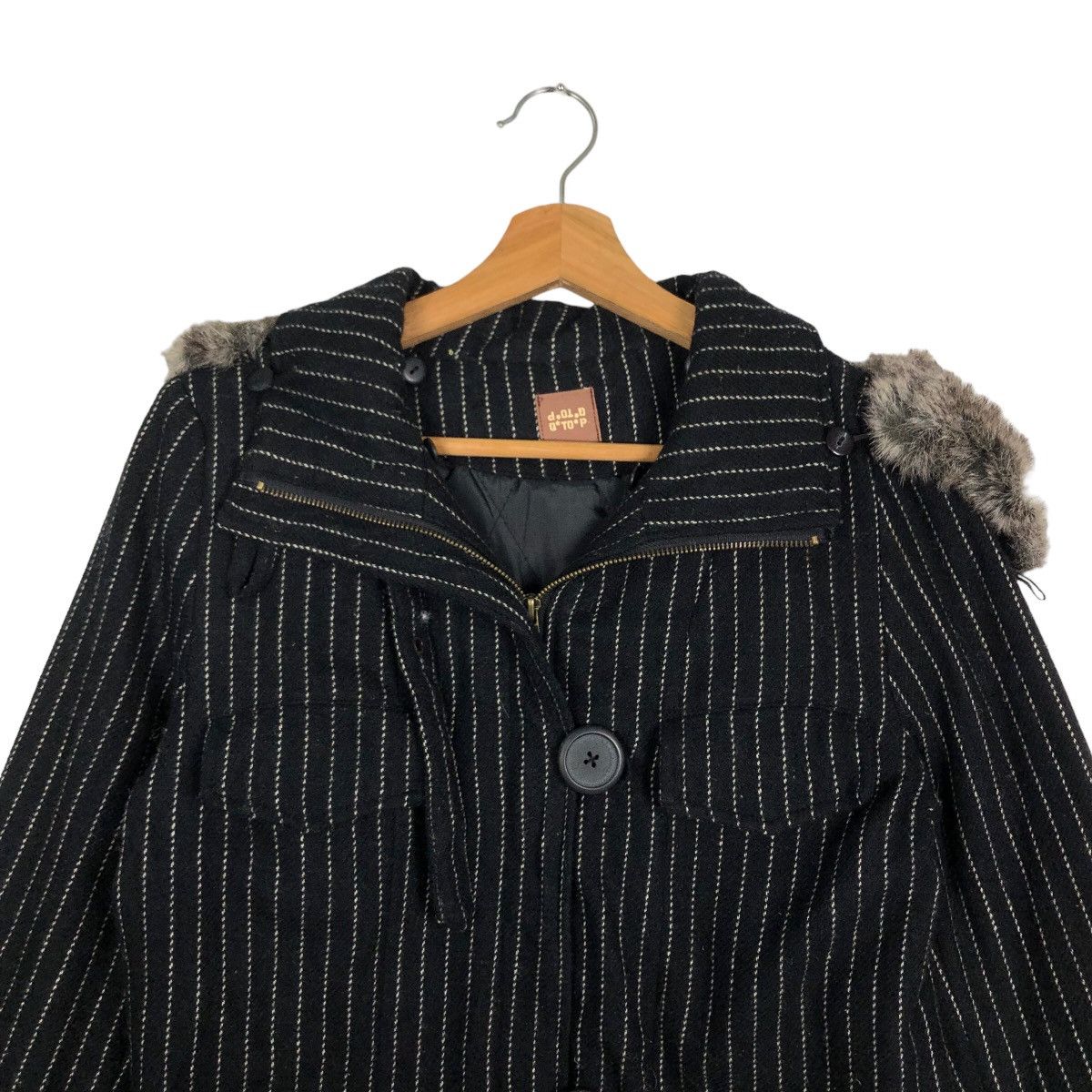 Japanese Brand 🔥90’s Hikory Chore Jacket Rabbit Fur Japan Issey Miyake Size M / US 6-8 / IT 42-44 - 3 Thumbnail