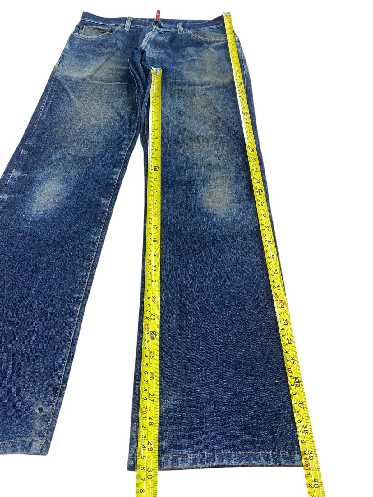 Uniqlo Uniqlo Faded Mud Wash Style Regular Fit Jeans Size US 30 / EU 46 - 7 Thumbnail