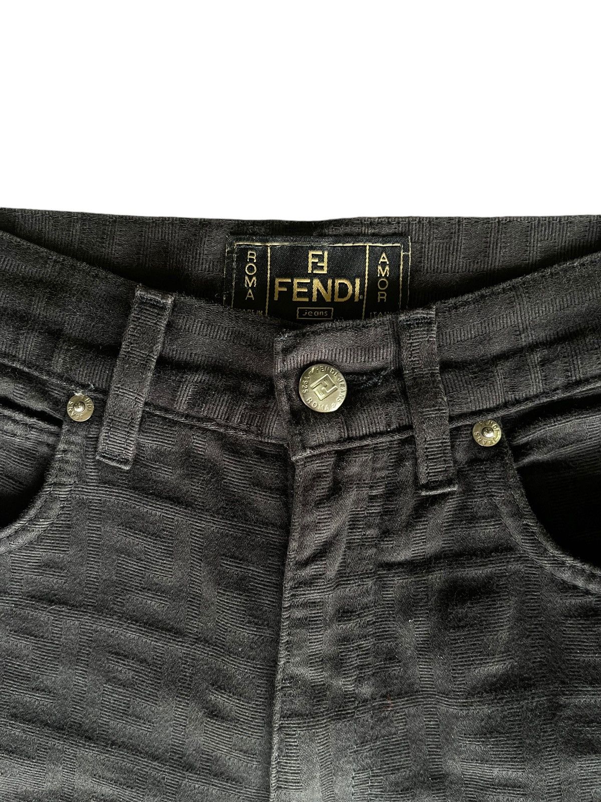 Fendi Fendi women’s vintage jeans Size 27" / US 4 / IT 40 - 6 Thumbnail