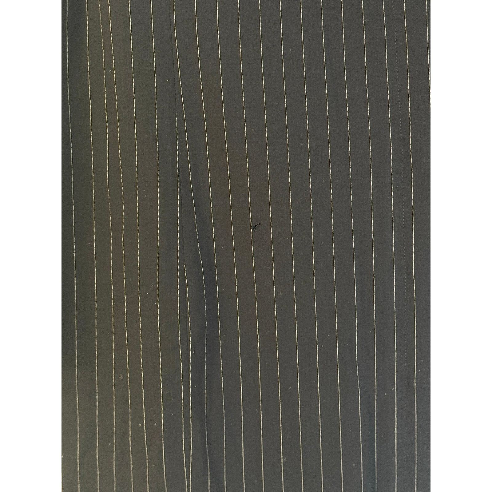 Carolina Herrera Carolina Herrera Navy Blue Pinstripe Dress Size L / US 10 / IT 46 - 6 Thumbnail