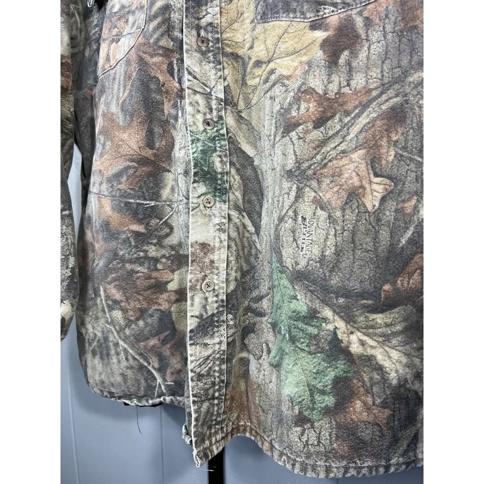Other Vintage Codet Camo Realtree Quilted Flannel Button up Jacket Size US L / EU 52-54 / 3 - 3 Thumbnail