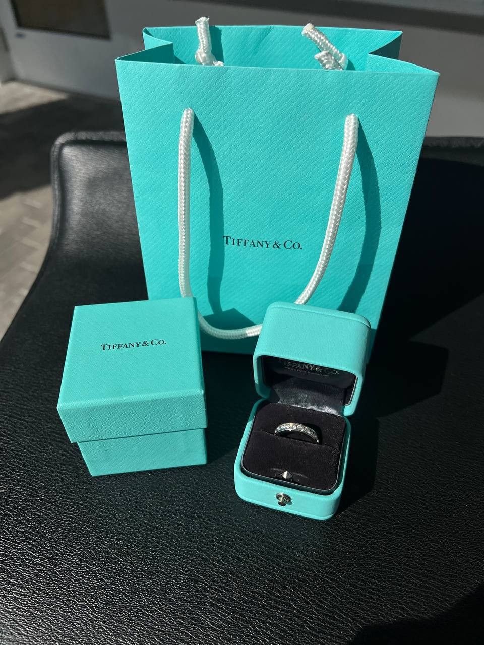 Tiffany & Co. Tiffany Co Platinum 1.80ct Diamond 4mm Full Eternity Wedding Size ONE SIZE - 3 Thumbnail