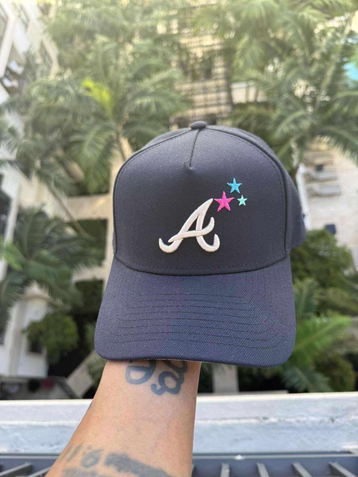 New Era A frame new era Braves ATL snapback Size ONE SIZE - 1 Thumbnail