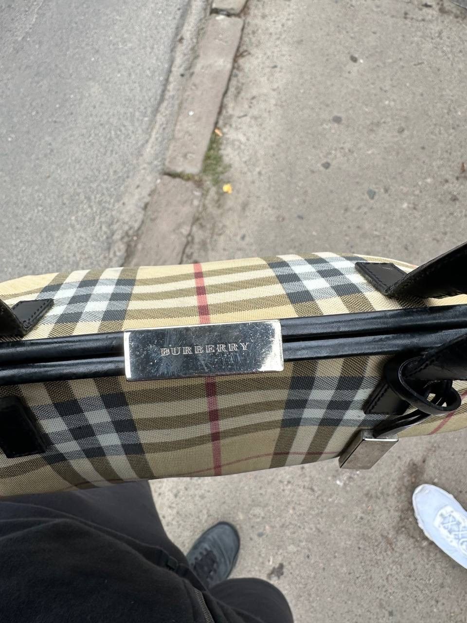 Burberry × Vintage Vintage Burberry Nova Check Bag Size ONE SIZE - 2 Thumbnail