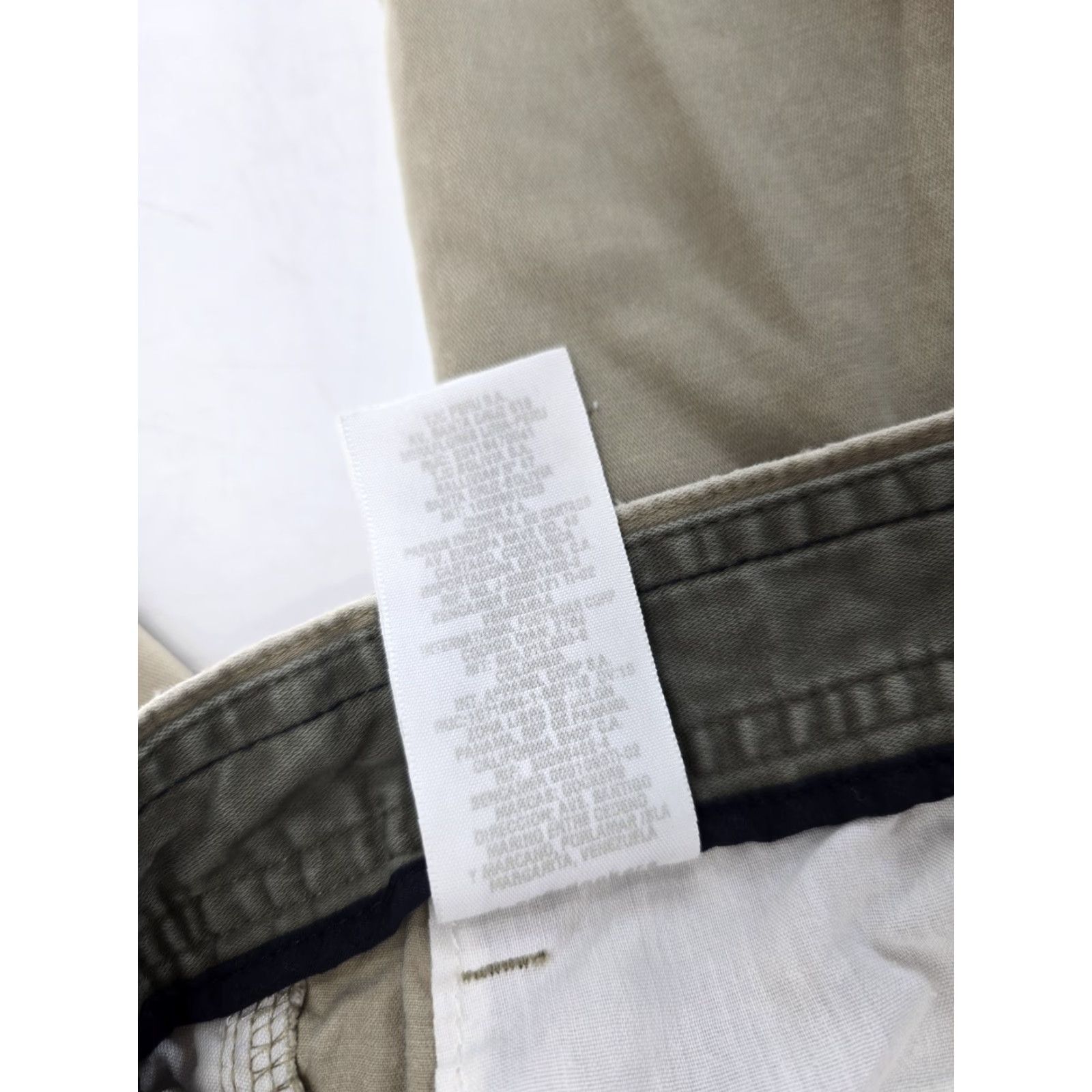 Dockers Dockers Men’s Chino Pants - Khaki - Size 38x34 - Cotton Elastane - Regular - Button Zip Pockets - Casual Business Travel Set Size US 38 / EU 54 - 7 Thumbnail