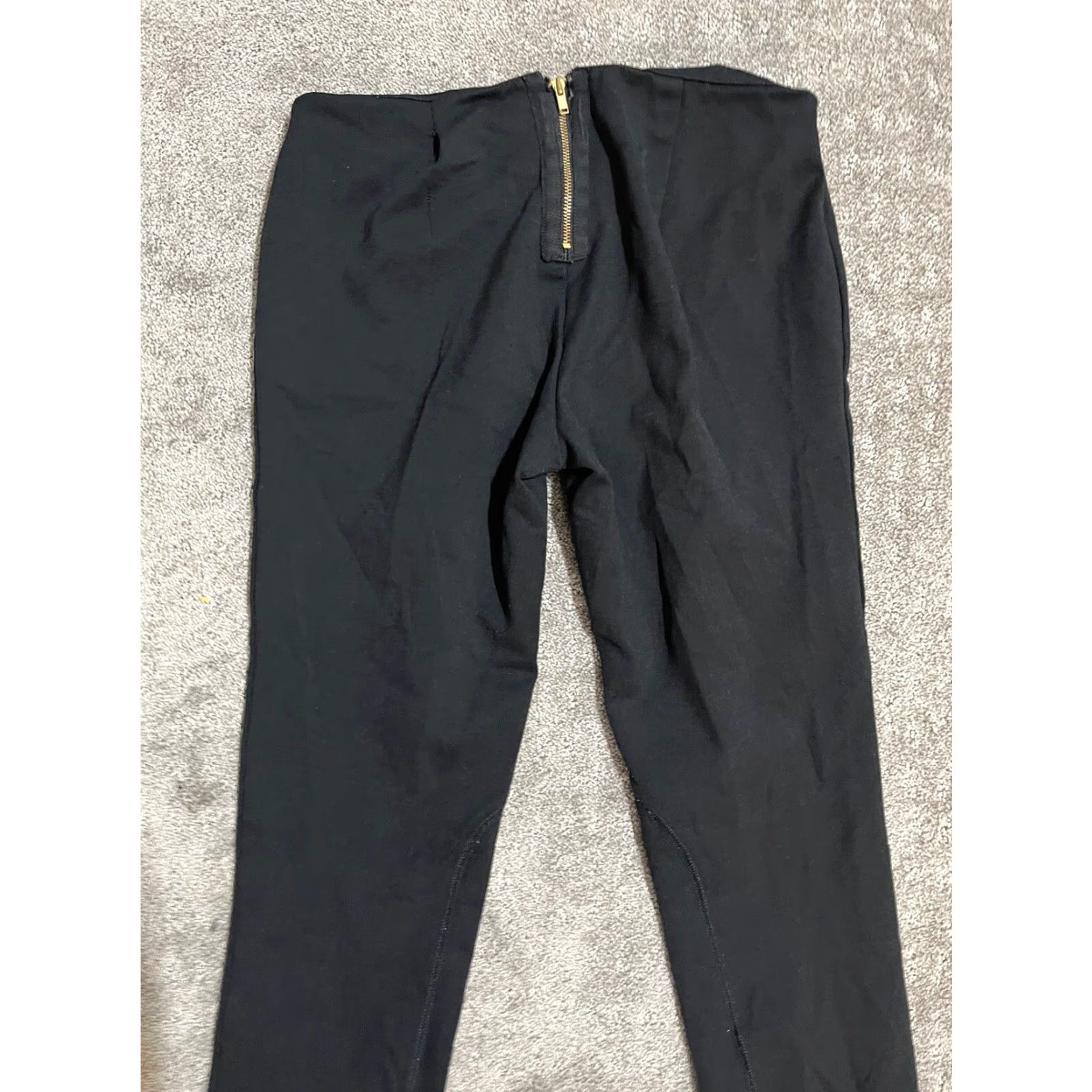 J.Crew J. CREW Pixie Skinny Pants Women's Size 4 Black Ponte Size 27" / US 4 / IT 40 - 4 Thumbnail