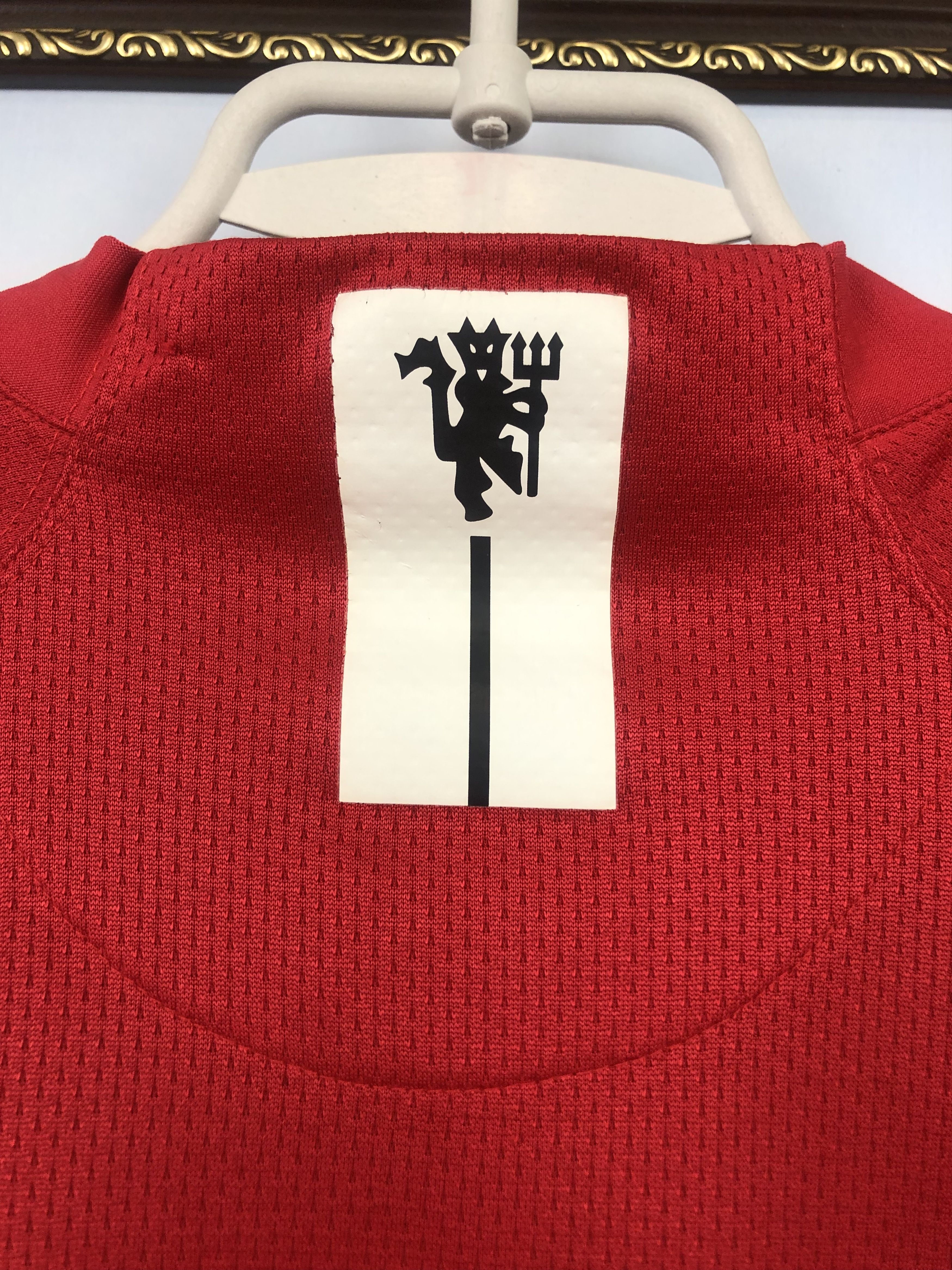 Nike Manchester United football shirt 2007 Soccer Jersey Rare Size US L / EU 52-54 / 3 - 18 Thumbnail