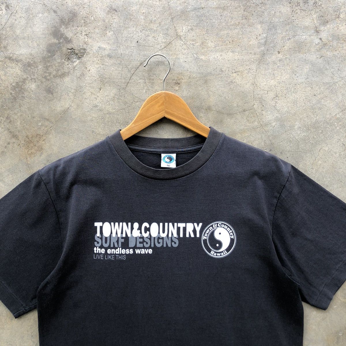 Vintage Vintage T&C surf style ying yang tshirt Size US M / EU 48-50 / 2 - 3 Thumbnail