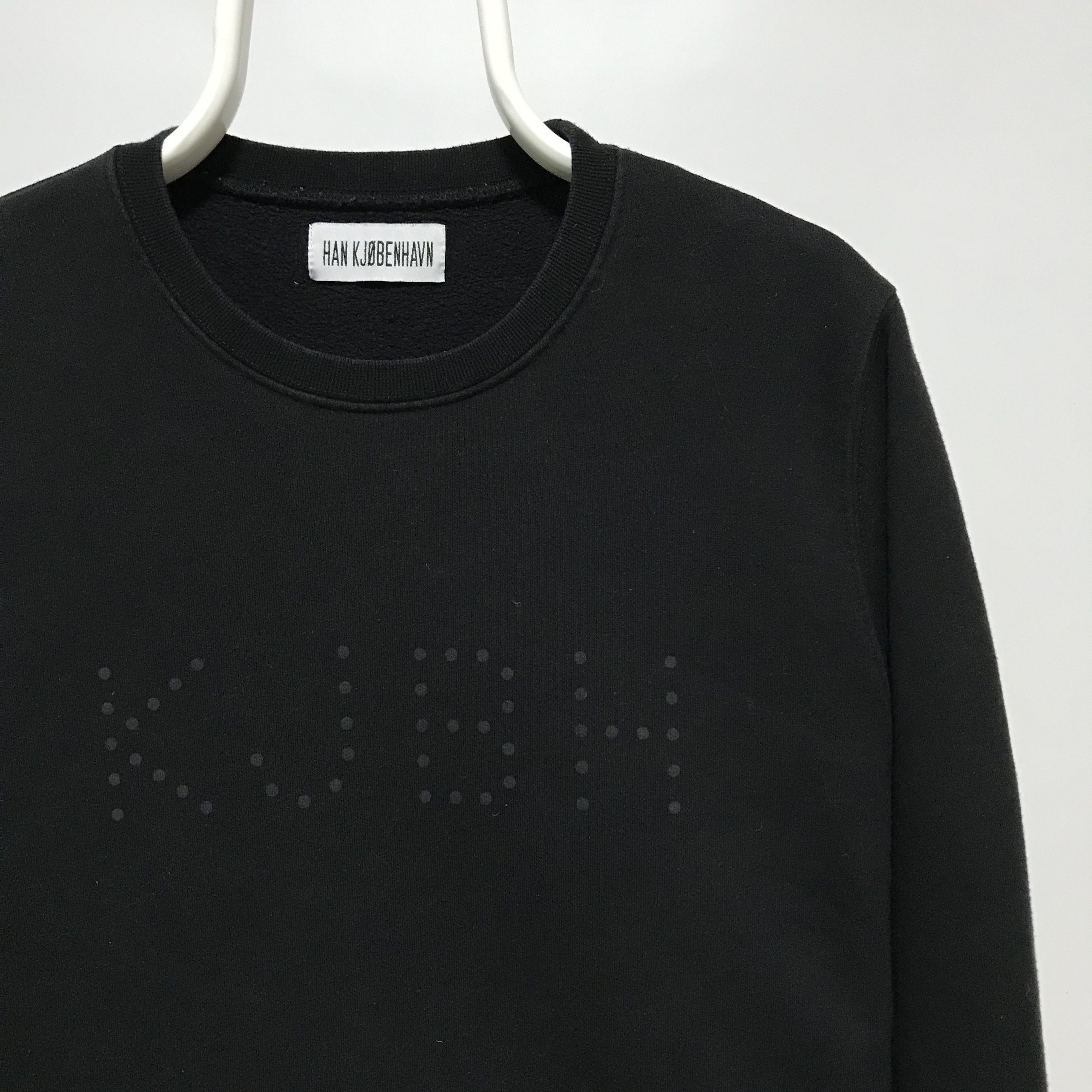 Han Kjobenhavn HAN KJOBENHAVN Sweatshirt Crewneck Sweat Black Men's Size S Size US S / EU 44-46 / 1 - 3 Thumbnail