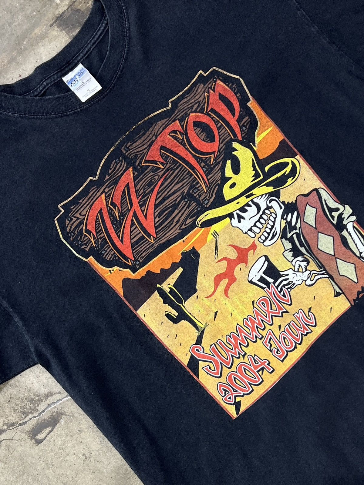 Band Tees Vintage 2004 ZZ Top Summer Tour Tee XL Size US XL / EU 56 / 4 - 1 Thumbnail