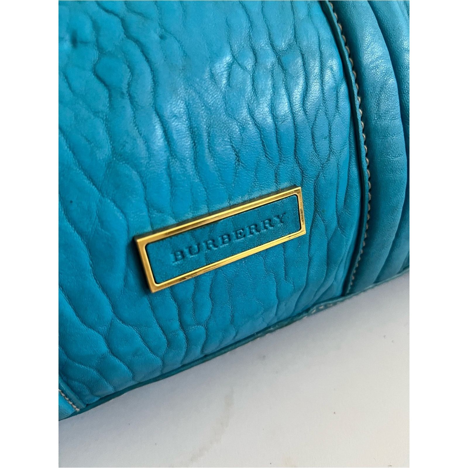 Burberry Burberry peppled leather Boston bag Size ONE SIZE - 3 Thumbnail