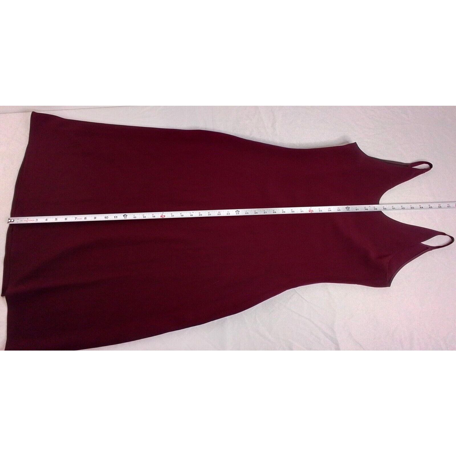 Other Tome Collective Dress Women's 6 Maxi Burgundy & Gray Size M / US 6-8 / IT 42-44 - 13 Thumbnail