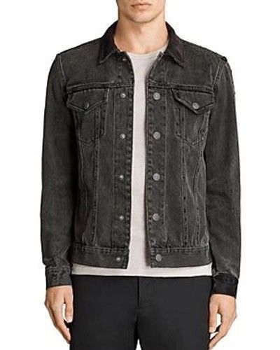 Allsaints AllSaints MJ051M Distressed Baton Denim Jacket Size US L / EU 52-54 / 3 - 1 Thumbnail