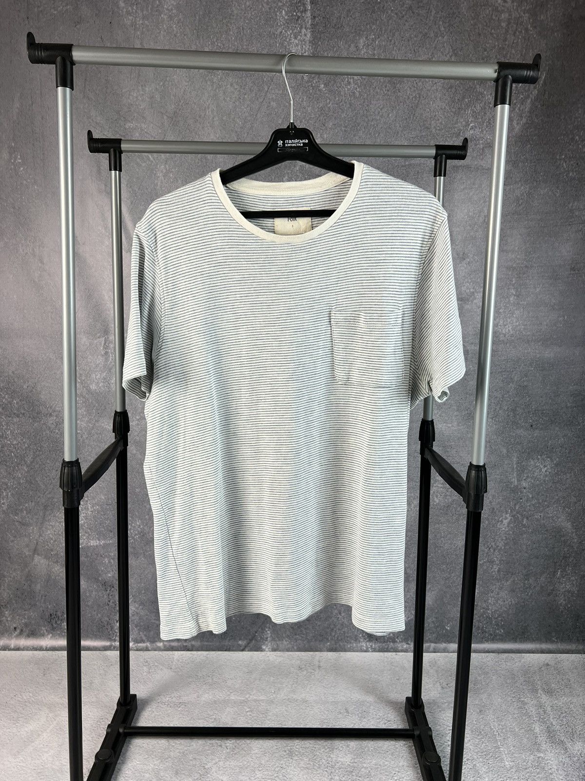 Folk Folk striped T-shirt Size US S / EU 44-46 / 1 - 1 Thumbnail