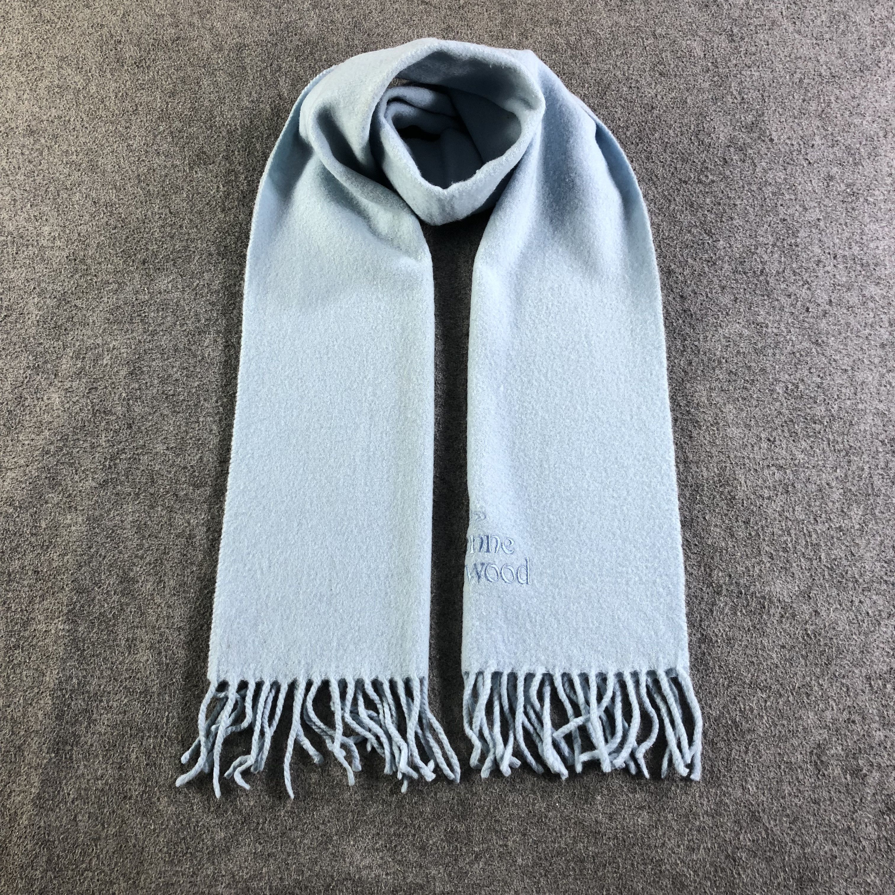 Vivienne Westwood Vivienne Westwood Wool Scarf Muffler Neckwear V2162 Size ONE SIZE - 2 Thumbnail