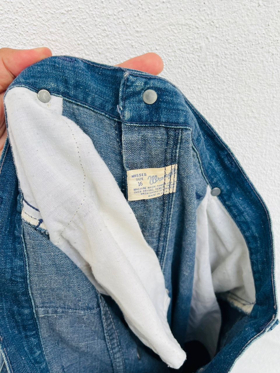 Vintage Vintage 50s 60s Wrengler Bootcut Designer Fashion Style Size US 32 / EU 48 - 16 Thumbnail