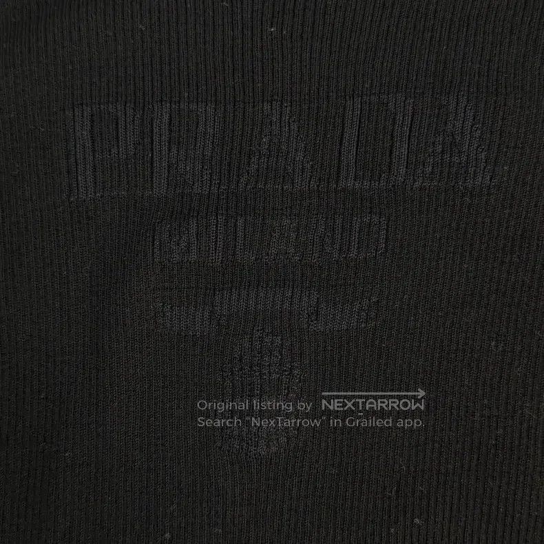 Prada Prada Black classic logo sheep wool elastic knitwear Size US S / EU 44-46 / 1 - 8 Thumbnail