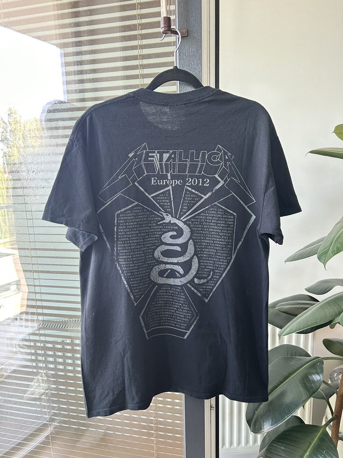 Metallica × Vintage Metallica Snake Pit VTG Vintage Official Merch Tshirt Size US M / EU 48-50 / 2 - 5 Thumbnail