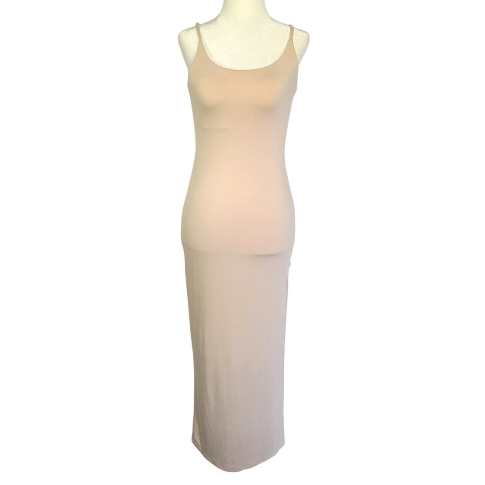 Other New Lovers + Friends Womens Sand Tan Madalin Midi Dress S Size S / US 4 / IT 40 - 4 Thumbnail