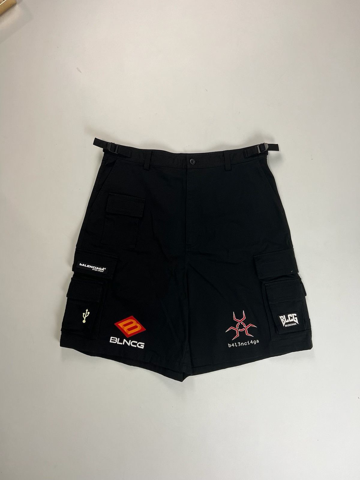 Balenciaga Balenciaga Gamer Shorts SZ. 46 Size US 30 / EU 46 - 7 Thumbnail