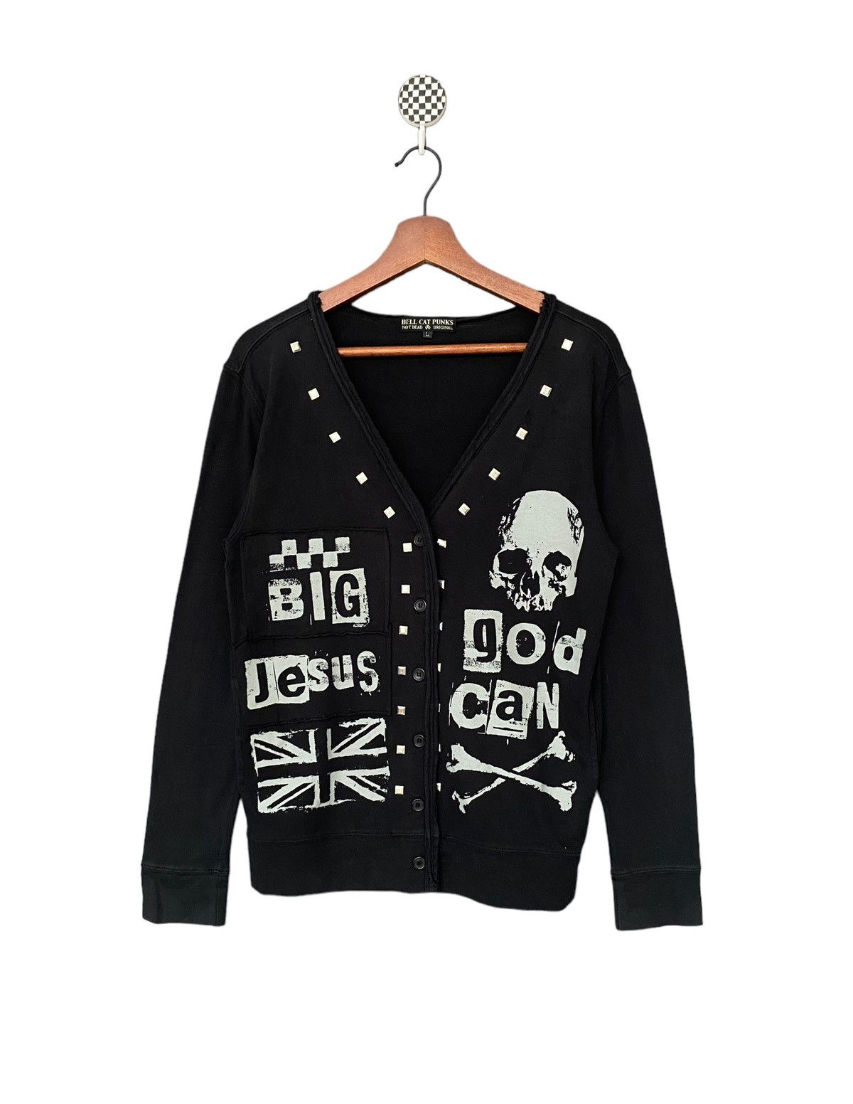 Archival Clothing × Avant Garde × Vintage HELL CAT PUNKS NOT DEAD  