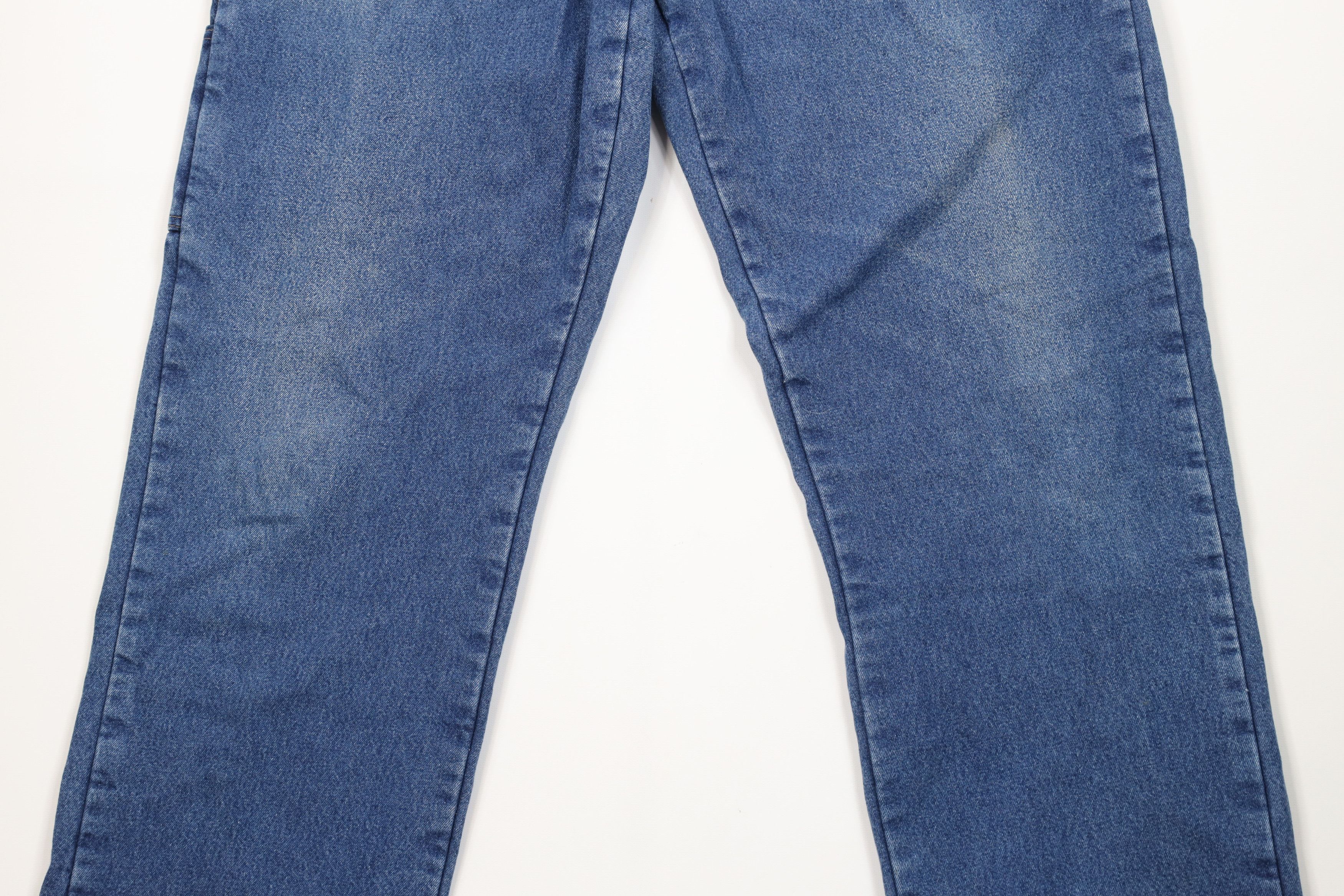 Dickies Vintage Dickies Lined Wide Leg Denim Jeans Blue Cotton Size US 36 / EU 52 - 4 Thumbnail