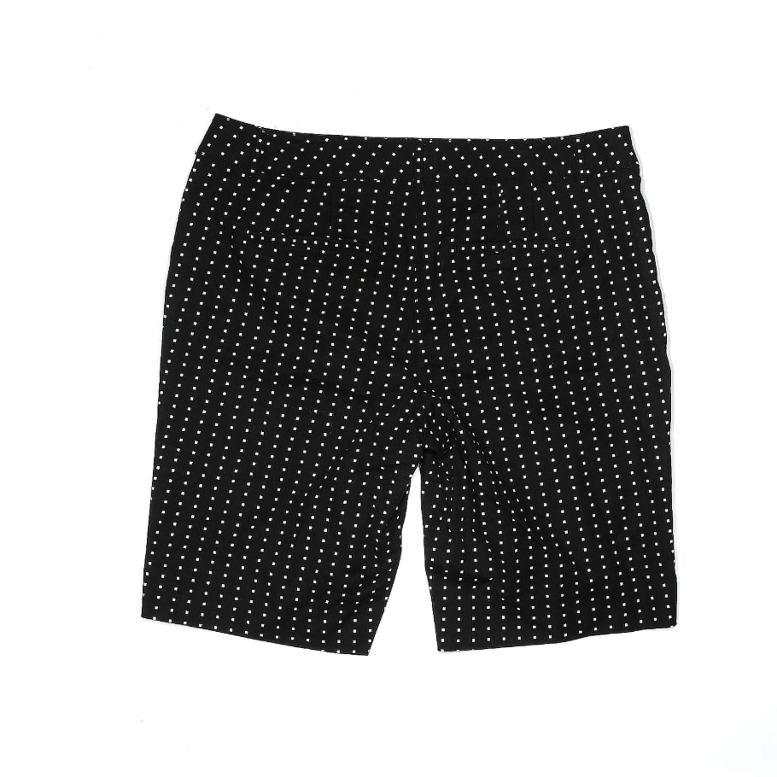 Other White House Black Market Size 10 Black Dressy Shorts Size 32" / US 10 / IT 46 - 2 Thumbnail